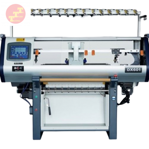 Máy dệt bo áo Daoxing 3 hệ thống (full chức năng)